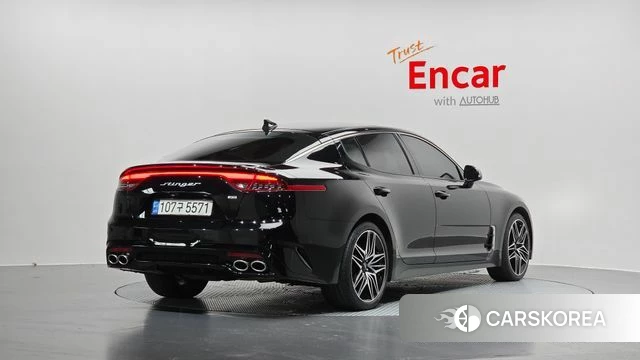 Kia Stinger Meister 2022 Черный из Кореи