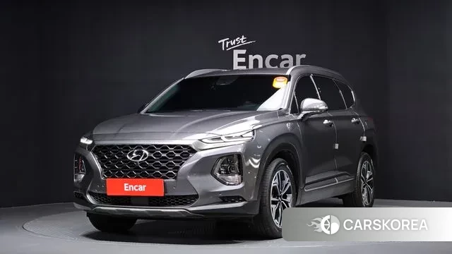 Hyundai Santa Fe TM 2019 Серый из Кореи