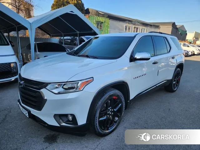 Chevrolet (GM Daewoo) Traverse 2019 Белый из Кореи