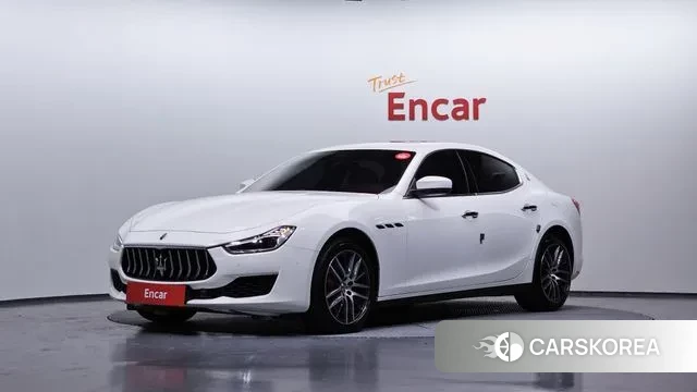 Maserati Ghibli 2020 Белый из Кореи
