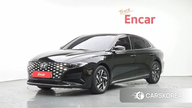 Hyundai The New Grandeur IG Hybrid 2020 Черный из Кореи