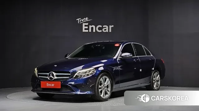 Mercedes-Benz C-Class W205 2018 Синий из Кореи