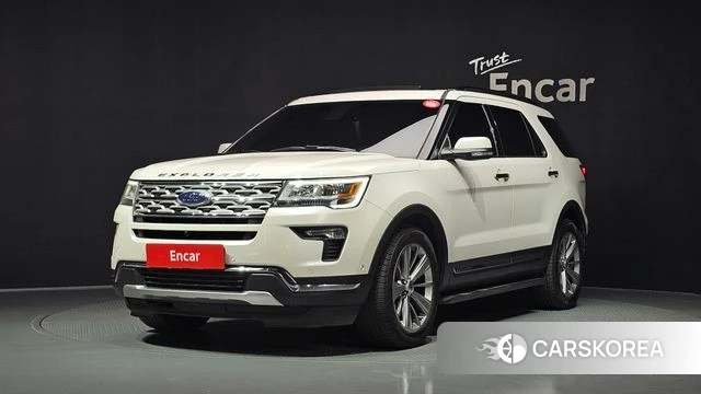 Ford Explorer 2018 Белый из Кореи