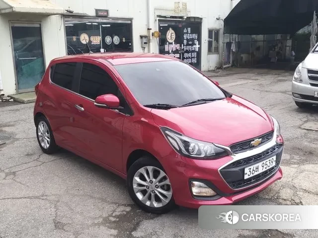 Chevrolet (GM Daewoo) The New Spark 2019 Красный из Кореи