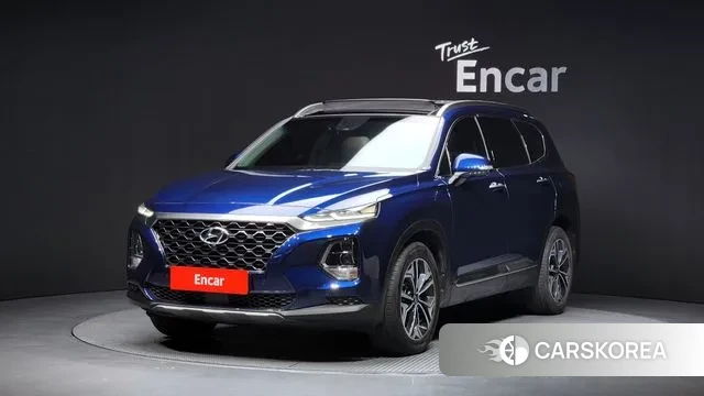 Hyundai Santa Fe TM 2018 Синий из Кореи