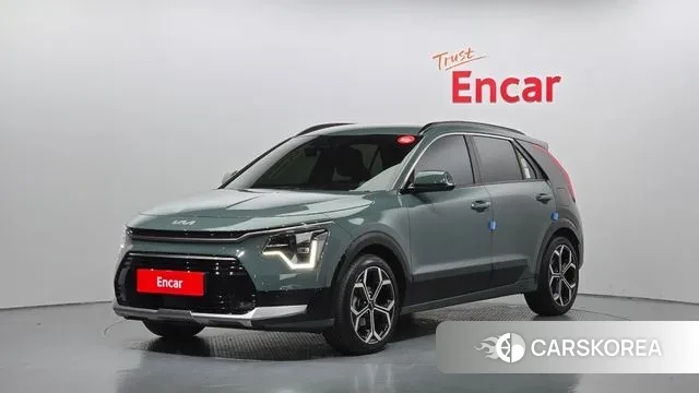 Kia Di Ol Nu Niro 2022 Зеленый из Кореи