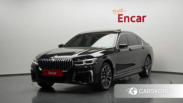 BMW 7 Series (G11) 2021 Черный из Кореи