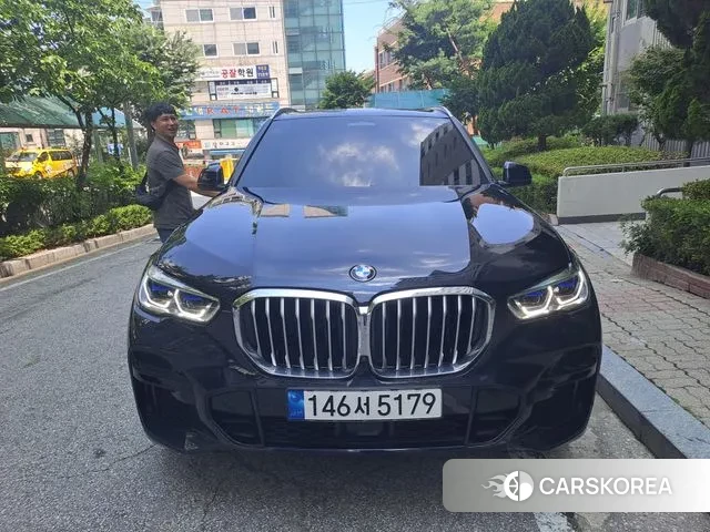 BMW X5 (G05) 2022 Черный из Кореи