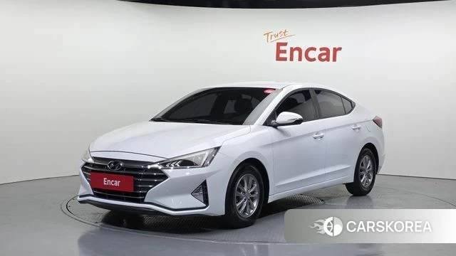 Hyundai The New Avante AD 2019 Белый из Кореи