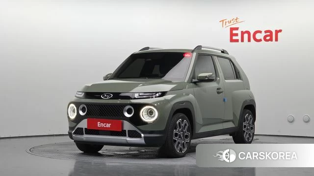 Hyundai Casper 2022 Темно-зеленый из Кореи