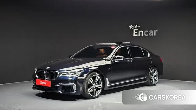 BMW 7 Series (G11) 2019 Синий из Кореи