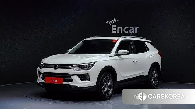 Ssangyong Beautiful Korando 2021 Белый из Кореи