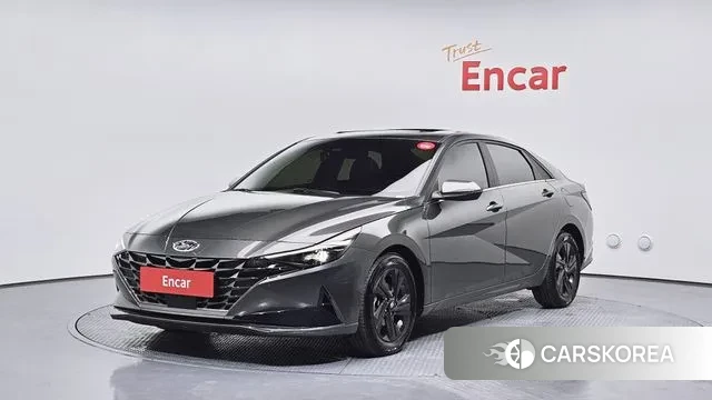 Hyundai Avante (CN7) 2020 Серый из Кореи