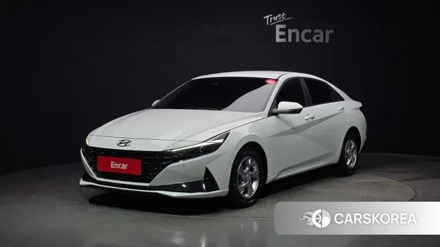 Hyundai Avante (CN7) 2020 Белый из Кореи
