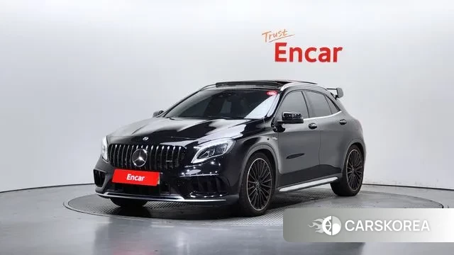 Mercedes-Benz GLA-Class X156 2018 Черный из Кореи