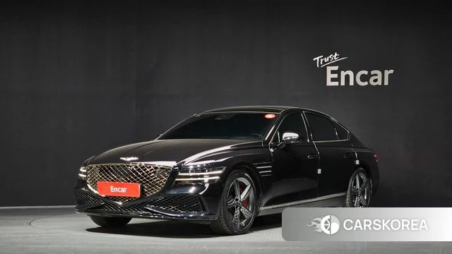 Genesis G80 (RG3) 2022 Черный из Кореи