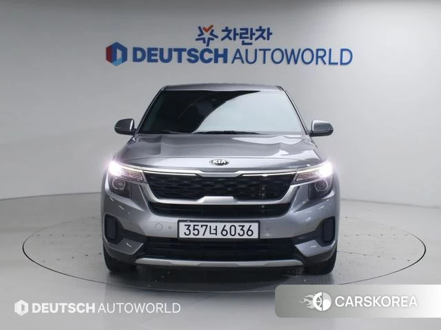Kia Seltos 2020 Серый из Кореи