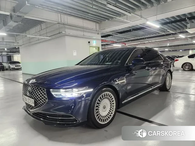 Genesis G90 2018 Синий из Кореи