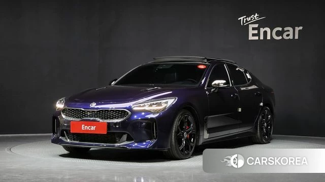 Kia Stinger 2018 Синий из Кореи
