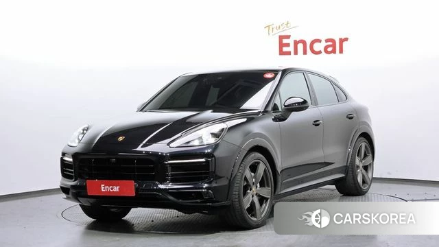 Porsche Cayenne (PO536) 2021 Черный из Кореи