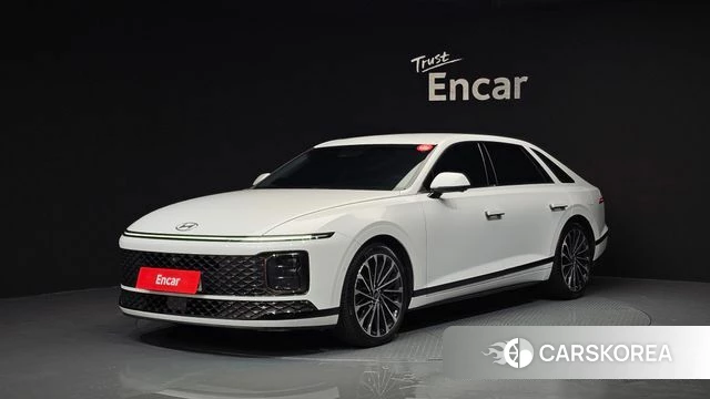 Hyundai Grandeur (GN7) 2023 Белый из Кореи