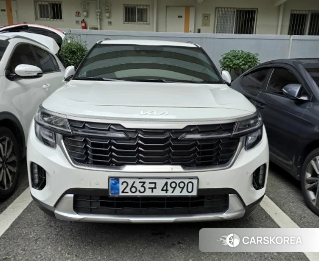 Kia The New Seltos 2025 Белый из Кореи