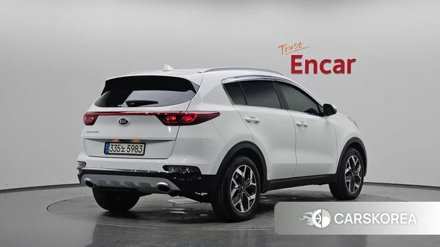 Kia Sportage The Bold 2021 Белый из Кореи
