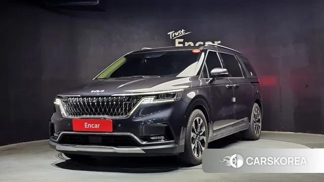 Kia Carnival 4th generation 2022 Серый из Кореи