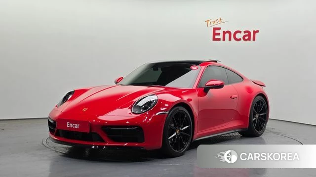 Porsche 911(992) 2024 Красный из Кореи