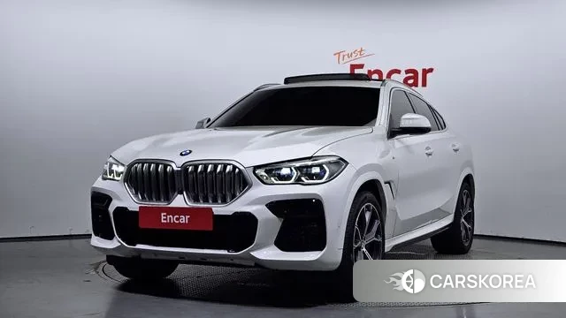 BMW X6 (G06) 2022 Белый из Кореи