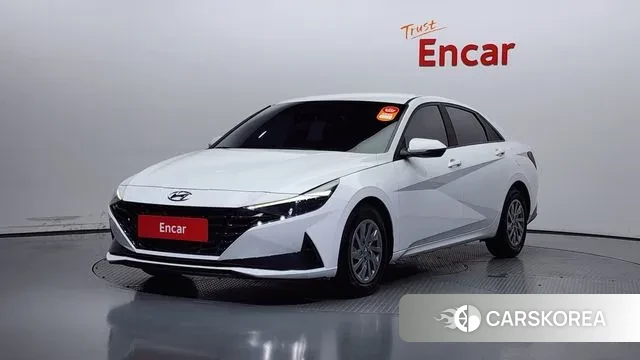 Hyundai Avante (CN7) 2020 Белый из Кореи
