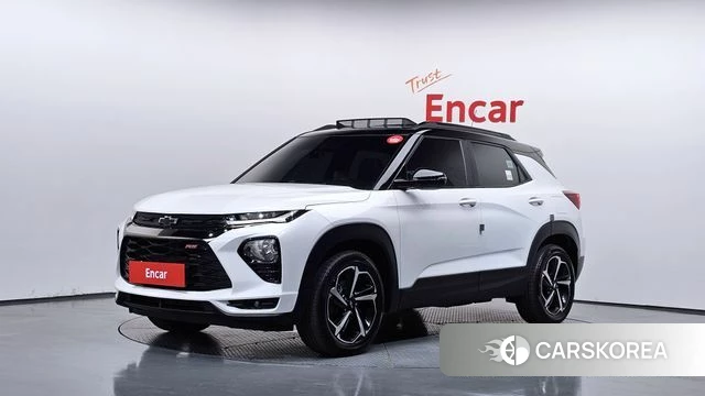 Chevrolet (GM Daewoo) Trailblazer 2021 Белый из Кореи