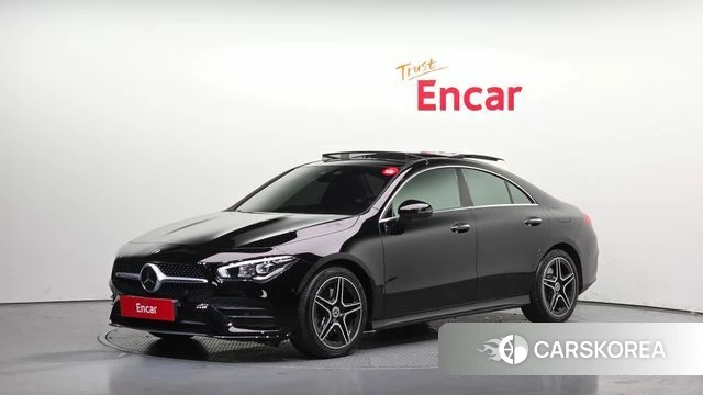 Mercedes-Benz CLA-Class C118 2022 Черный из Кореи