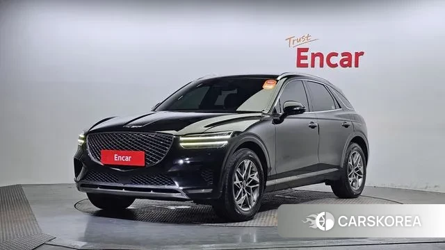 Genesis GV70 2021 Черный из Кореи