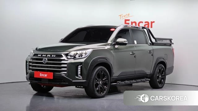 Ssangyong The New Rexton Sports Cannes 2021 Темно-зеленый из Кореи