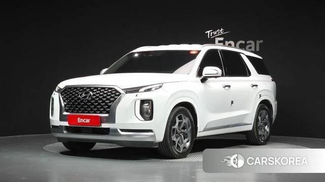 Hyundai Palisade 2021 Белый из Кореи