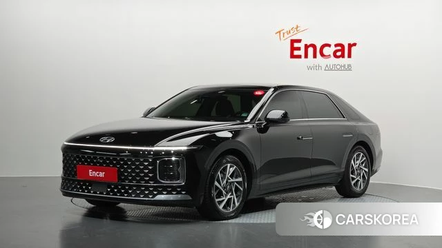 Hyundai Grandeur Hybrid (GN7) 2023 Черный из Кореи