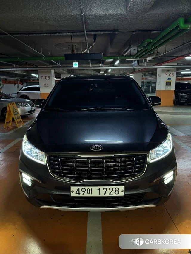 Kia The New Carnival 2019 Серый из Кореи