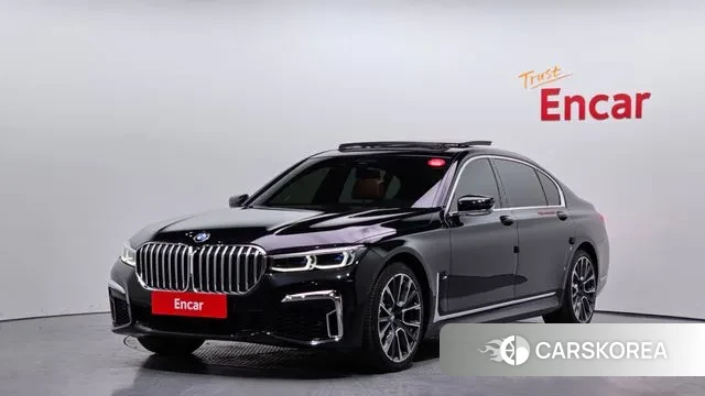 BMW 7 Series (G11) 2020 Черный из Кореи