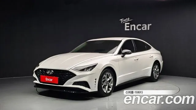 Hyundai Sonata (DN8) 2021 Белый из Кореи