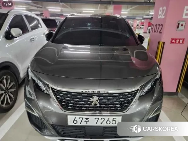 Peugeot 3008 second generation 2019 Серый из Кореи