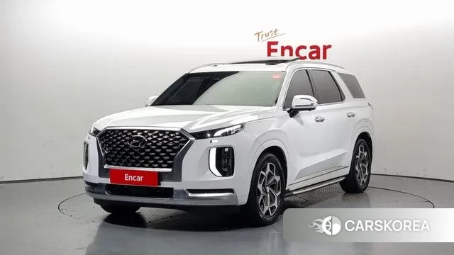 Hyundai Palisade 2021 Белый из Кореи