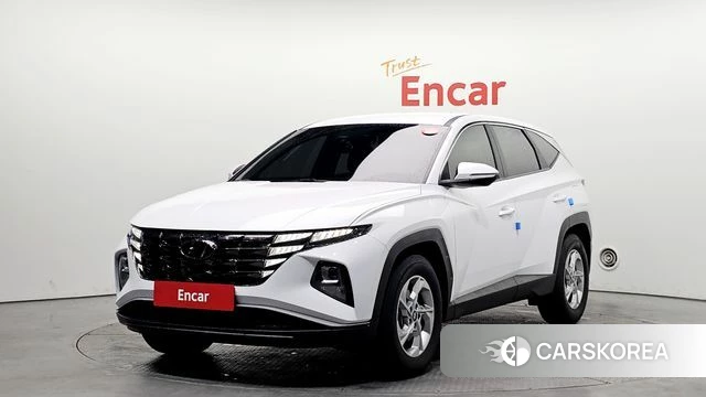 Hyundai Tucson (NX4) 2021 Белый из Кореи