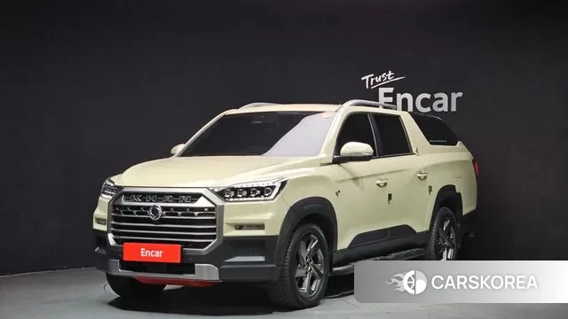Ssangyong The New Rexton Sports Cannes 2023 Жемчужный цвет из Кореи