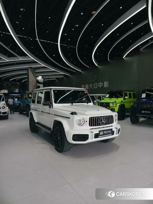 Mercedes-Benz G-class 2021 Белый из Китая