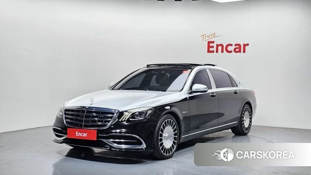 Mercedes-Benz S-Class W222 2018 Черный двухцветный из Кореи