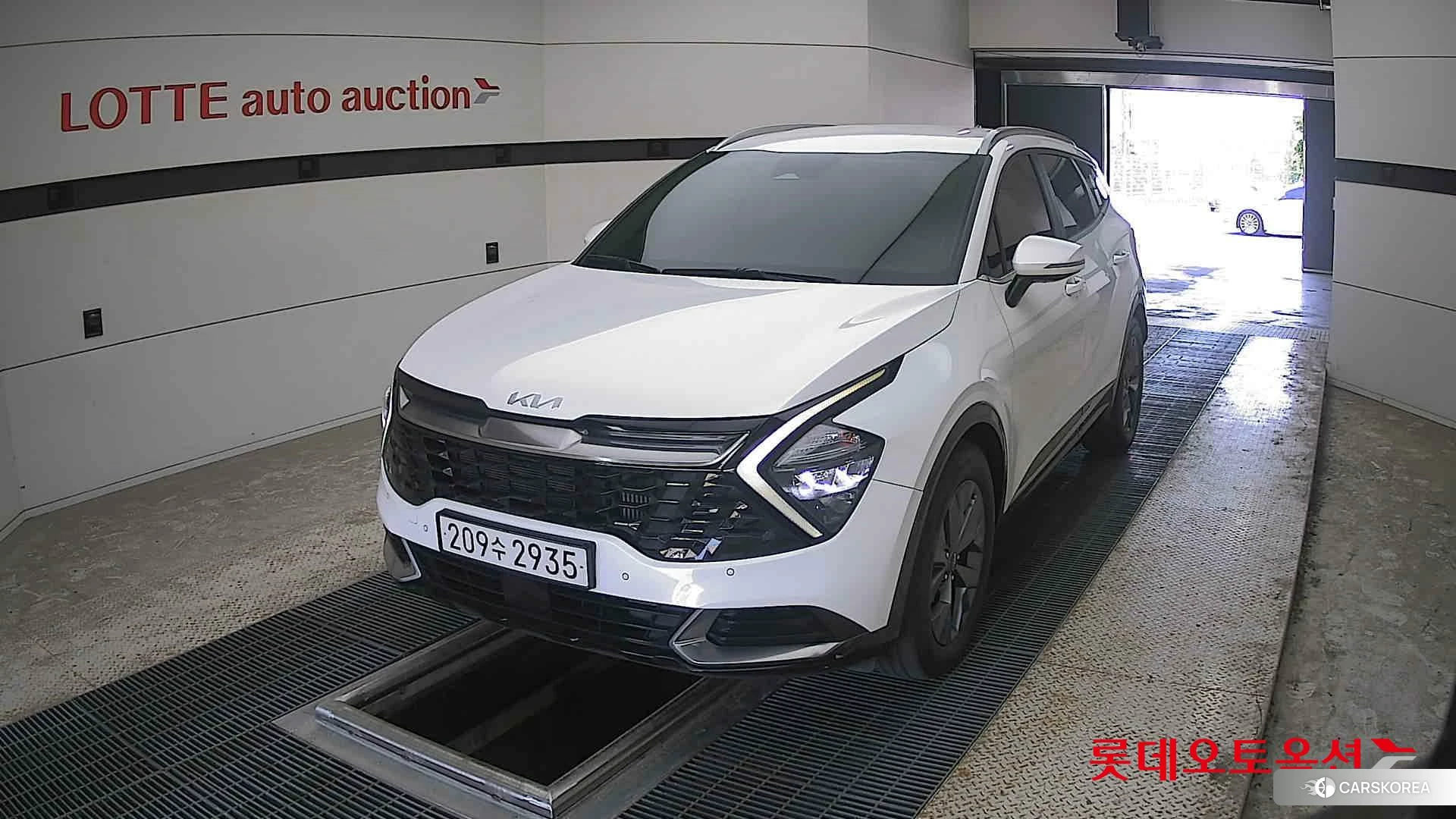 Kia Sportage 2022 Белый из Кореи