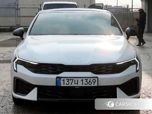 Kia The New K5 3rd generation 2024 Белый из Кореи