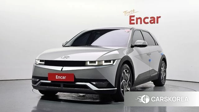 Hyundai Ionic 5 2021 Серебристо-серый из Кореи