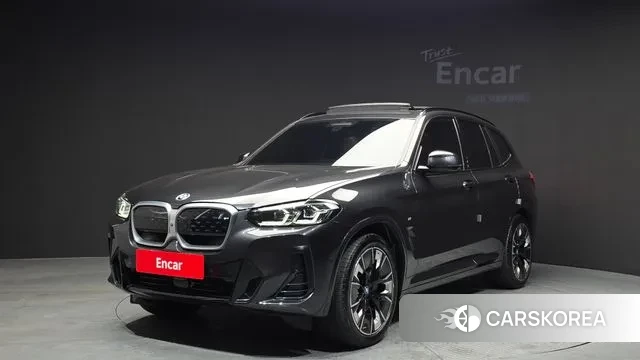 BMW iX3 2022 Серый из Кореи